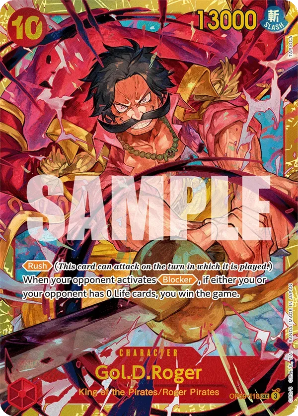 Gol.D.Roger #OP09-118 Emperors in the New World One Piece card