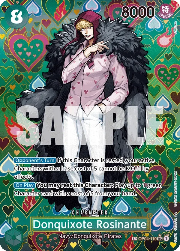 Donquixote Rosinante #OP04-119 Emperors in the New World One Piece card