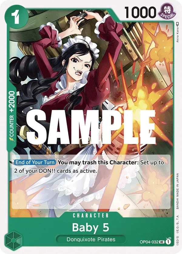 Baby 5 #OP04-032 Kingdoms of Intrigue One Piece card