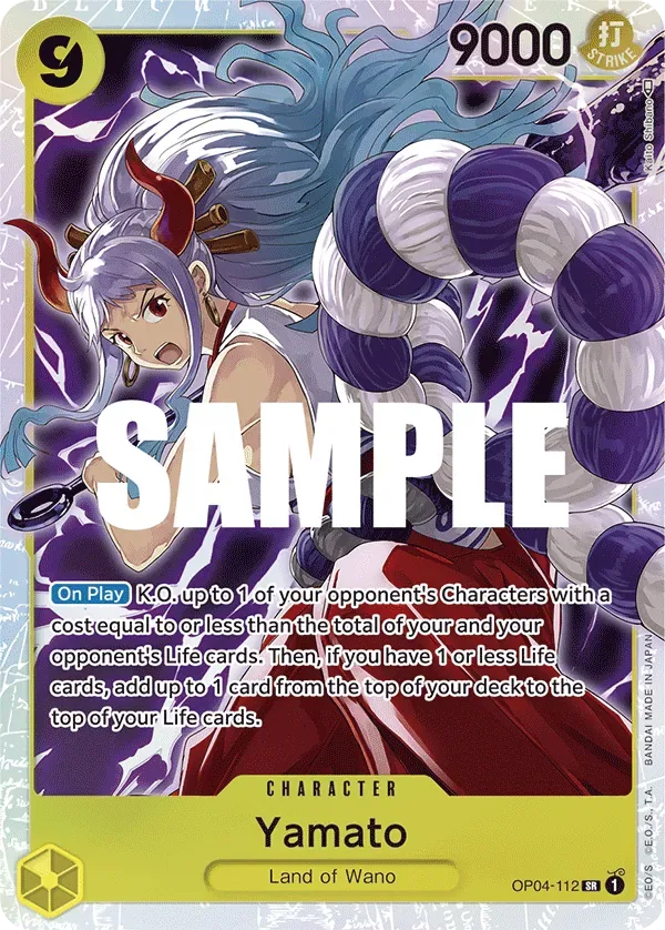 Yamato #OP04-112 Kingdoms of Intrigue One Piece card