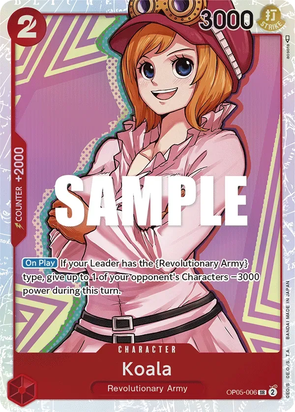 Koala #OP05-006 Awakening of the New Era One Piece card