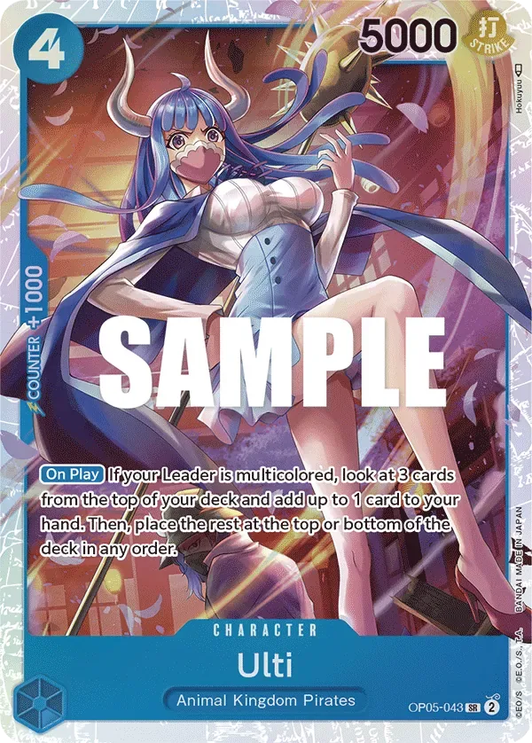 Ulti #OP05-043 Awakening of the New Era One Piece card
