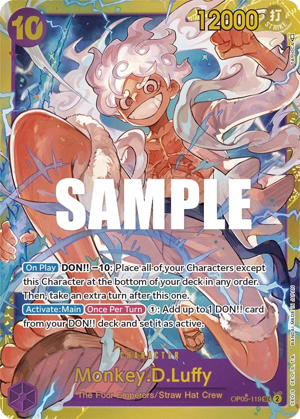 Monkey.D.Luffy #OP05-119 Awakening of the New Era One Piece card