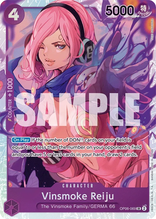 Vinsmoke Reiju #OP06-069 Wings of the Captain One Piece card