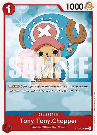 Tony Tony.Chopper #ST01-006 One Piece Card The Best One Piece card