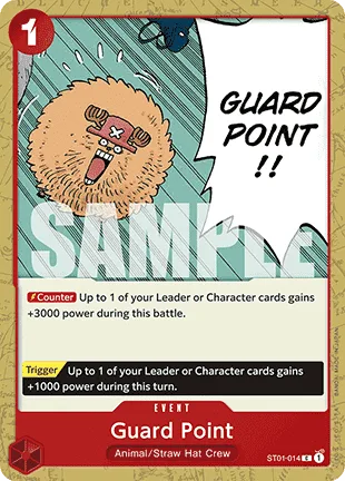 Guard Point #ST01-014 One Piece Card The Best One Piece card