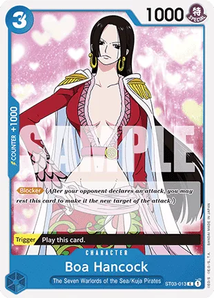 Boa Hancock #ST03-013 One Piece Card The Best One Piece card