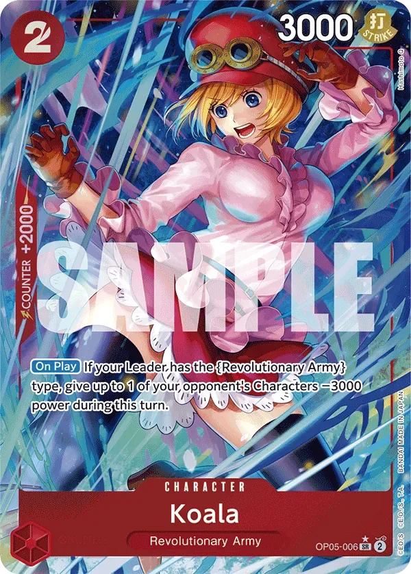 Koala #OP05-006 One Piece Card The Best One Piece card