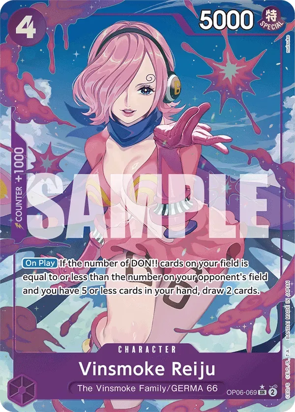 Vinsmoke Reiju #OP06-069 One Piece Card The Best One Piece card