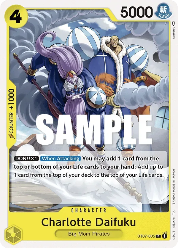 Charlotte Daifuku #ST07-005 Big Mom Pirates One Piece card