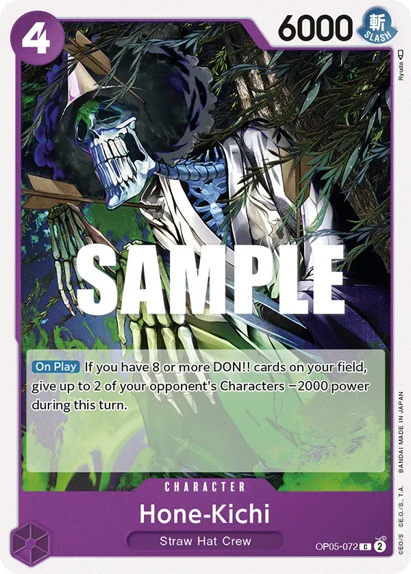Hone-Kichi #OP05-072 Awakening of the New Era One Piece card