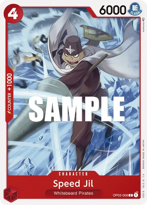 Speed Jil #OP03-006 Pillars of Strength One Piece card