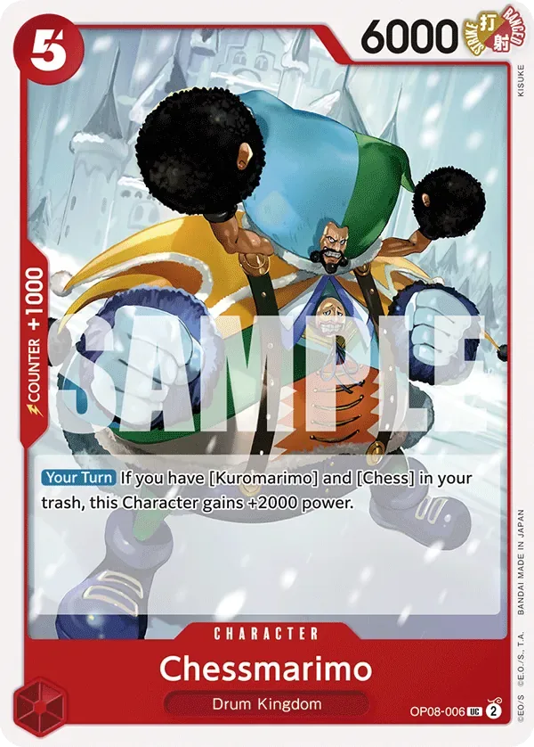 Chessmarimo #OP08-006 Two Legends One Piece card