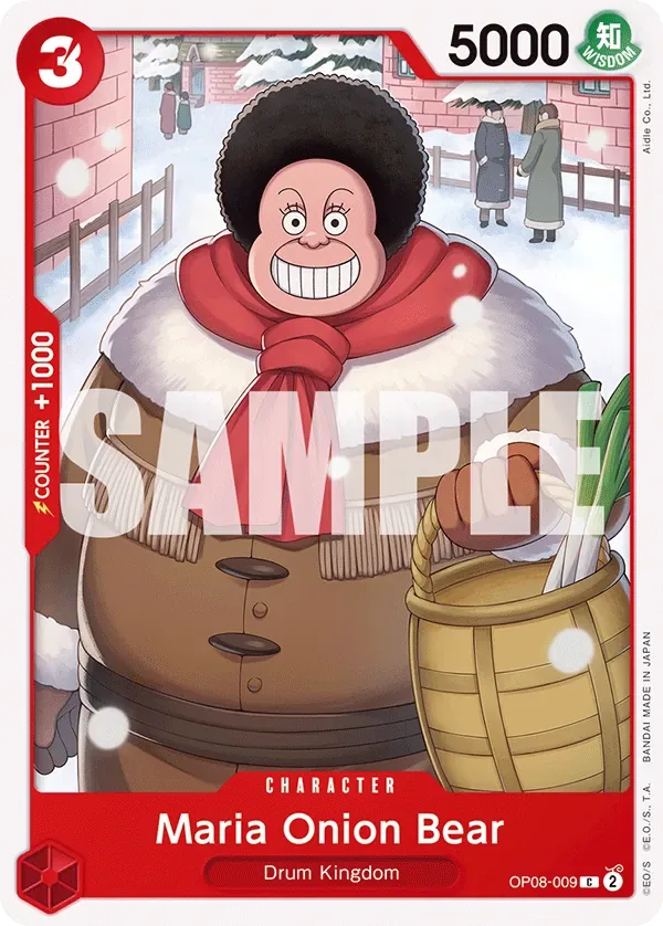 Maria Onion Bear #OP08-009 Two Legends One Piece card