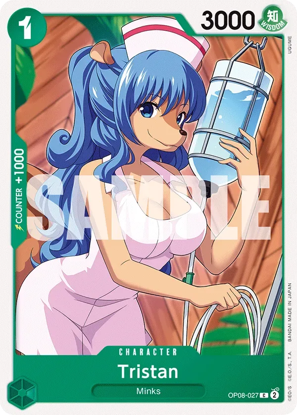 Tristan #OP08-027 Two Legends One Piece card