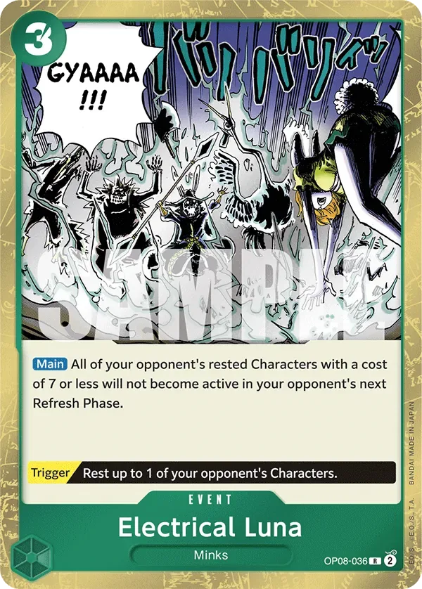 Electrical Luna #OP08-036 Two Legends One Piece card