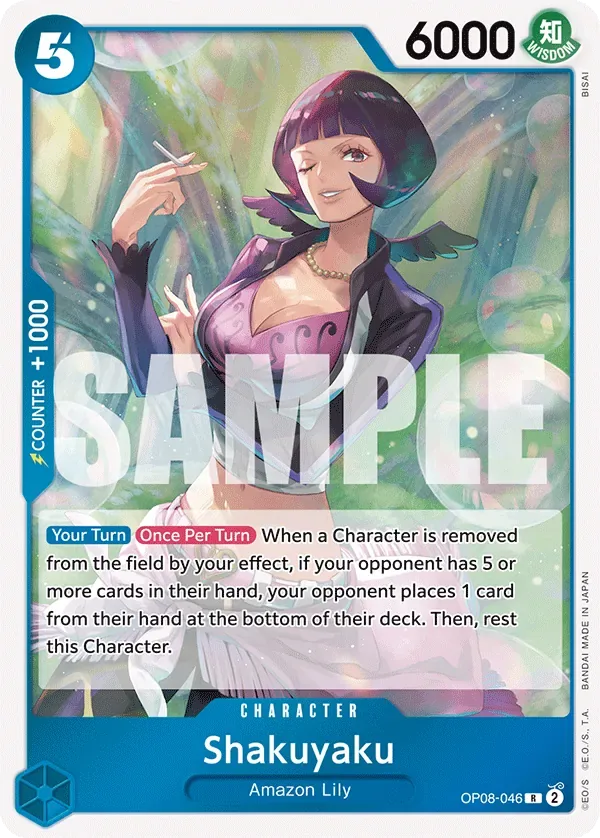 Shakuyaku #OP08-046 Two Legends One Piece card