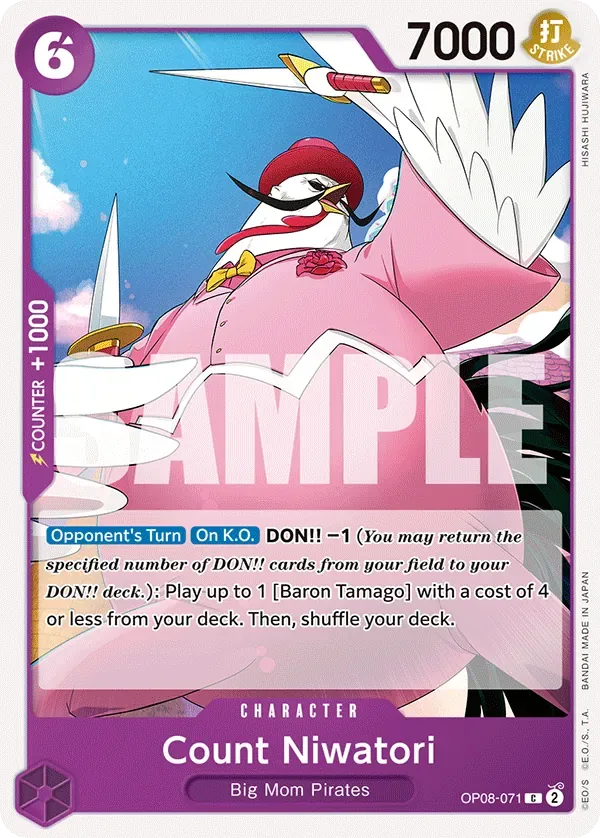 Count Niwatori #OP08-071 Two Legends One Piece card