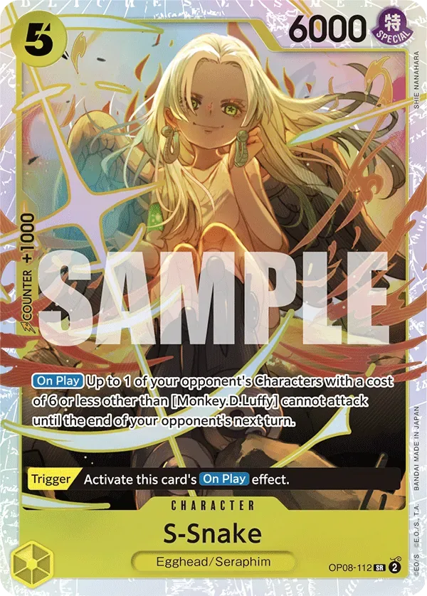 S-Snake #OP08-112 Two Legends One Piece card