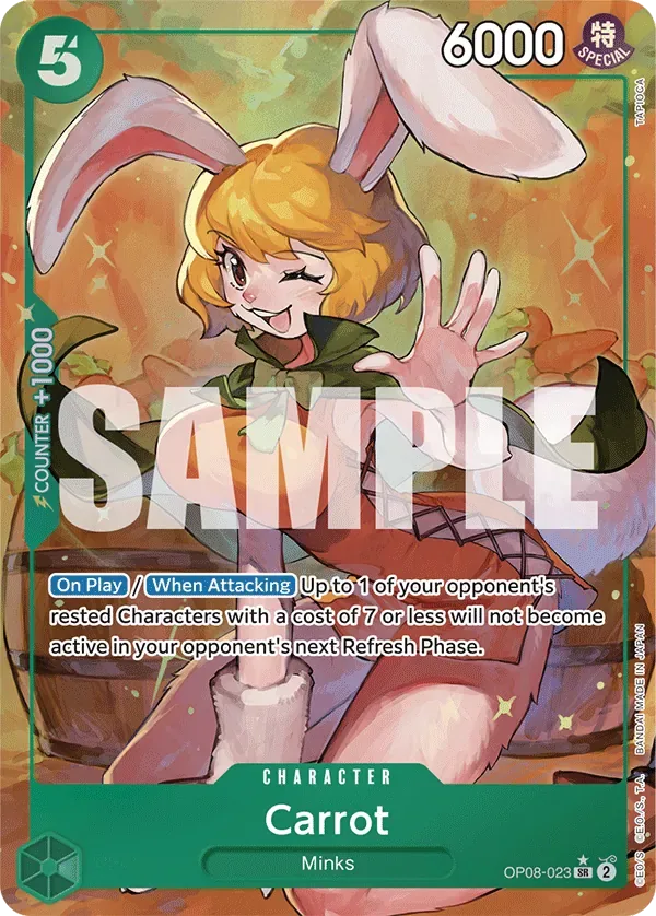 Carrot #OP08-023 Two Legends One Piece card