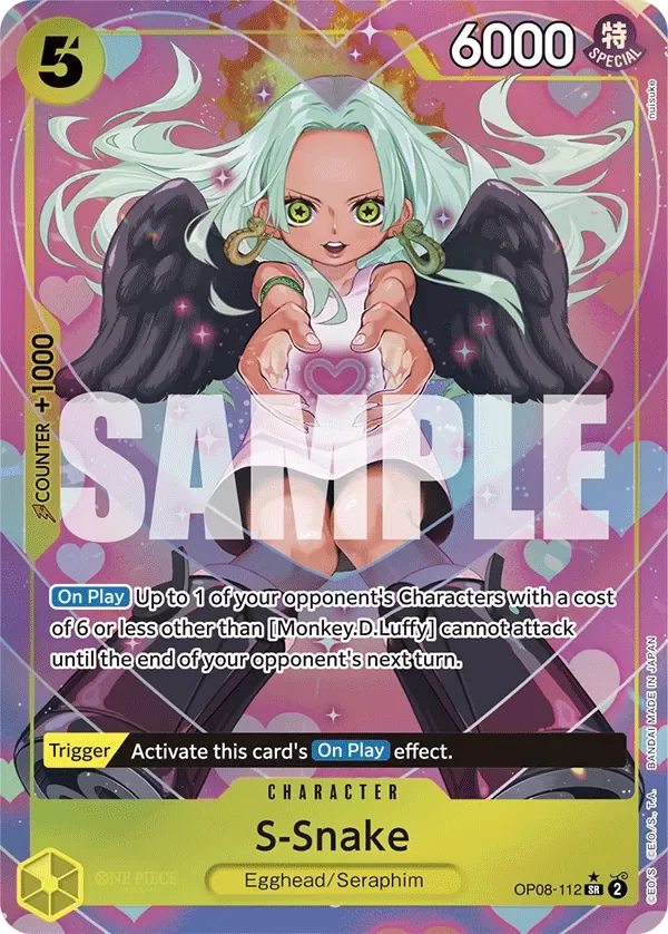 S-Snake #OP08-112 Two Legends One Piece card