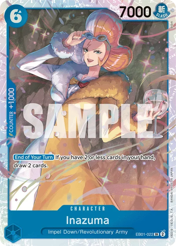 Inazuma #EB01-022 Memorial Collection One Piece card