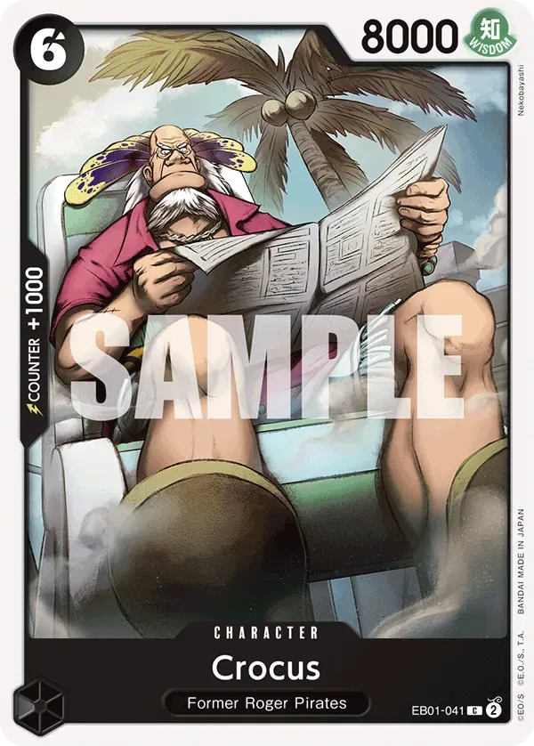 Crocus #EB01-041 Memorial Collection One Piece card