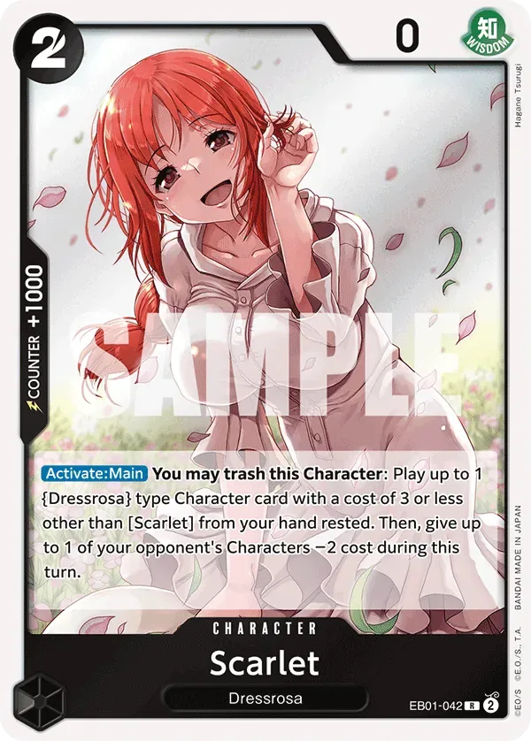 Scarlet #EB01-042 Memorial Collection One Piece card