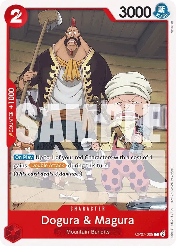 Dogura & Magura #OP07-009 500 Years in the Future One Piece card