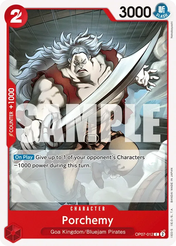 Porchemy #OP07-012 500 Years in the Future One Piece card