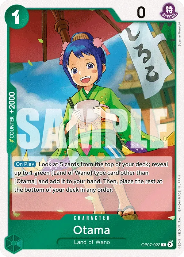 Otama #OP07-022 500 Years in the Future One Piece card