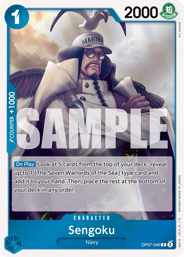 Sengoku #OP07-046 500 Years in the Future One Piece card