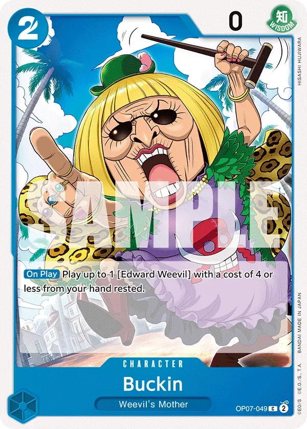 Buckin #OP07-049 500 Years in the Future One Piece card