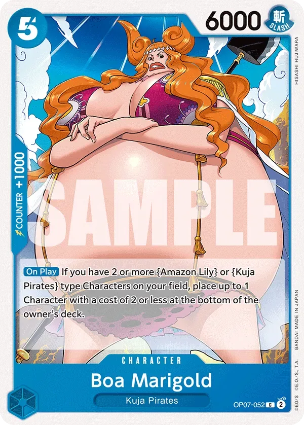 Boa Marigold #OP07-052 500 Years in the Future One Piece card