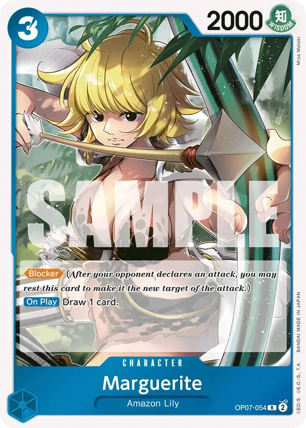 Marguerite #OP07-054 500 Years in the Future One Piece card