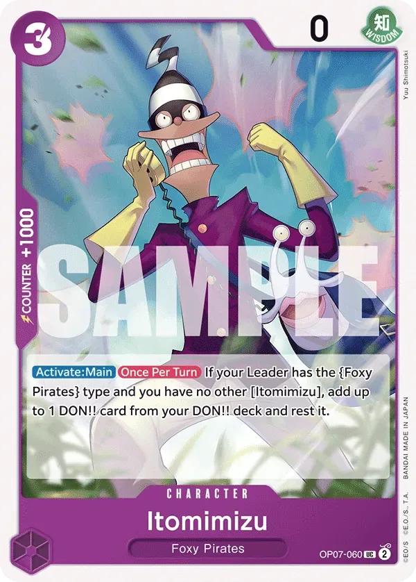 Itomimizu #OP07-060 500 Years in the Future One Piece card