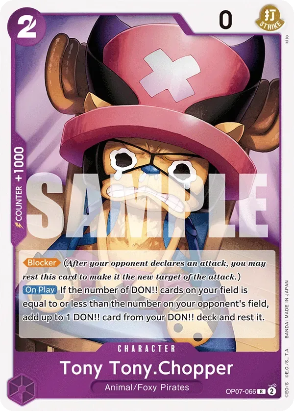 Tony Tony.Chopper #OP07-066 500 Years in the Future One Piece card