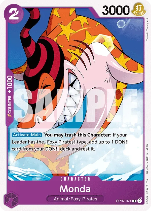 Monda #OP07-074 500 Years in the Future One Piece card