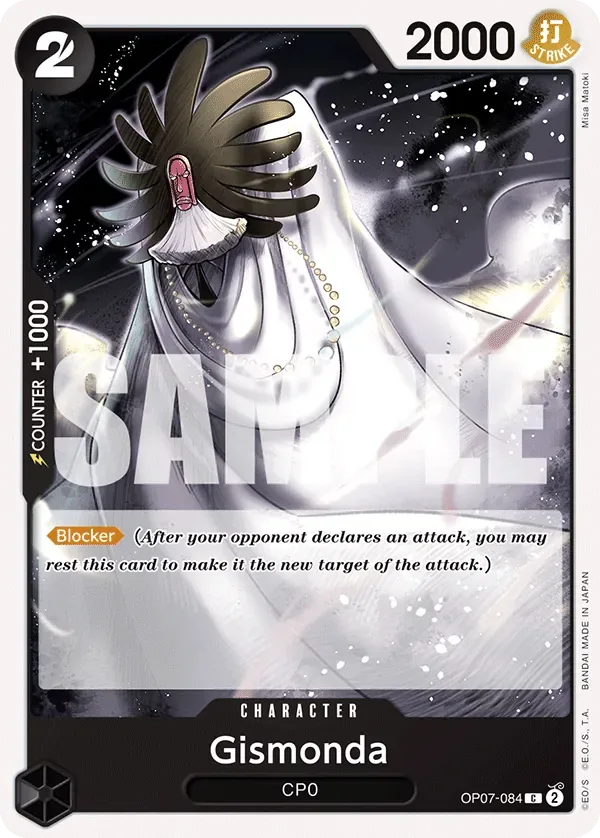 Gismonda #OP07-084 500 Years in the Future One Piece card