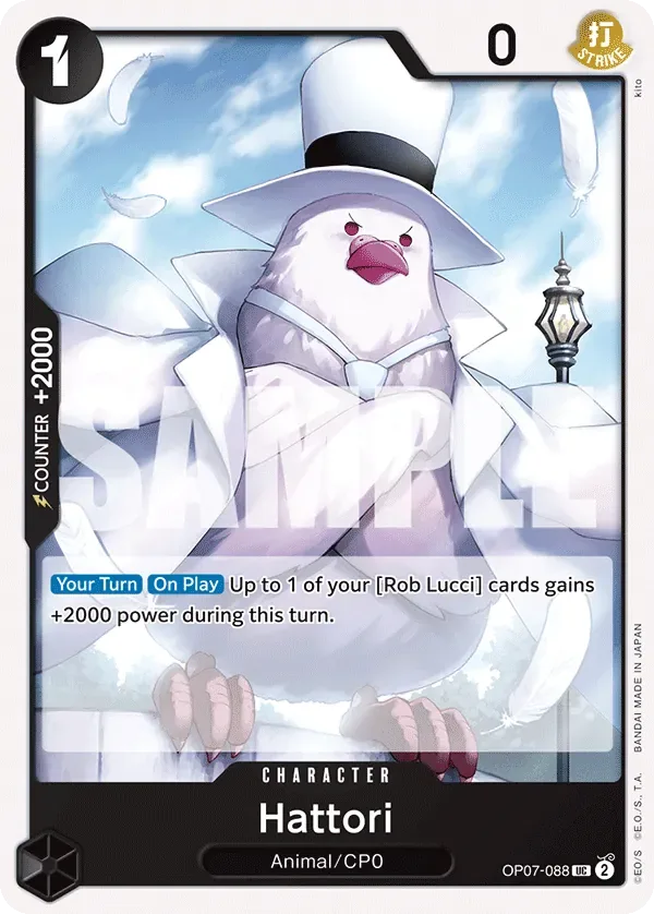 Hattori #OP07-088 500 Years in the Future One Piece card