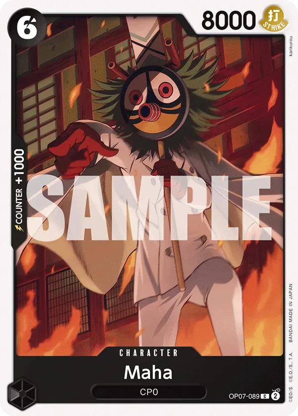 Maha #OP07-089 500 Years in the Future One Piece card