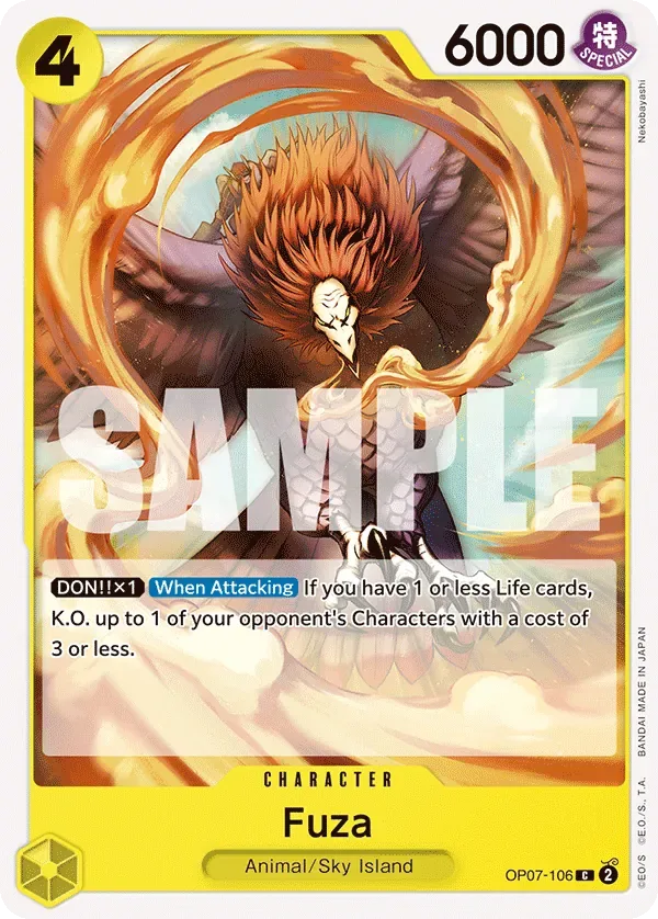 Fuza #OP07-106 500 Years in the Future One Piece card