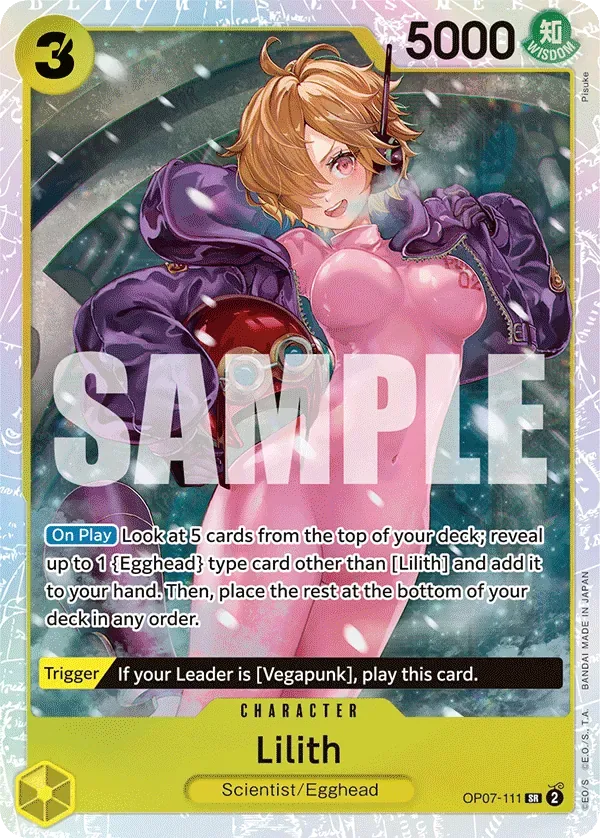 Lilith #OP07-111 500 Years in the Future One Piece card