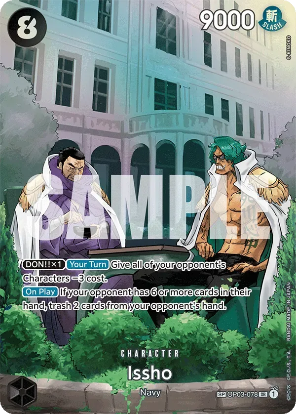 Issho #OP03-078 500 Years in the Future One Piece card
