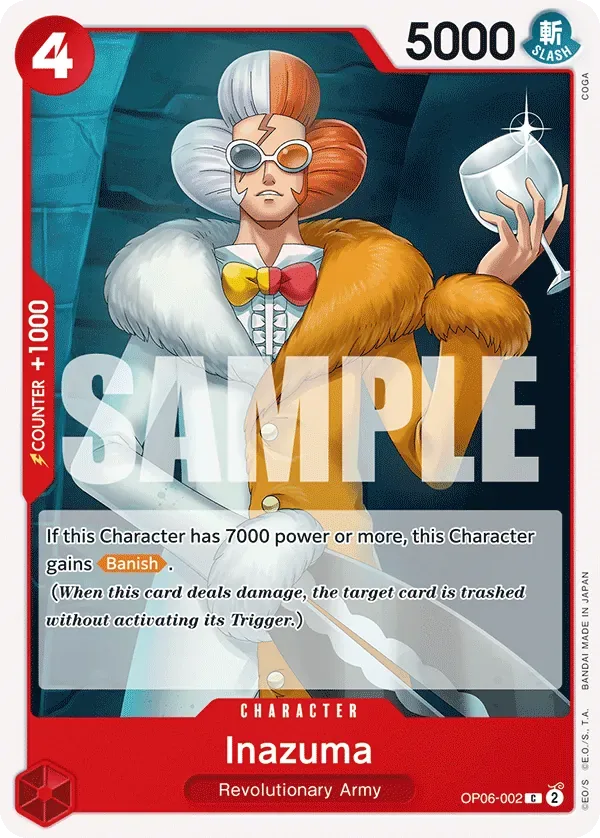 Inazuma #OP06-002 Wings of the Captain One Piece card
