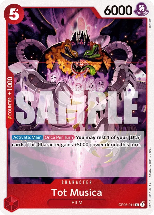 Tot Musica #OP06-011 Wings of the Captain One Piece card