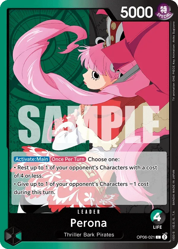 Perona #OP06-021 Wings of the Captain One Piece card