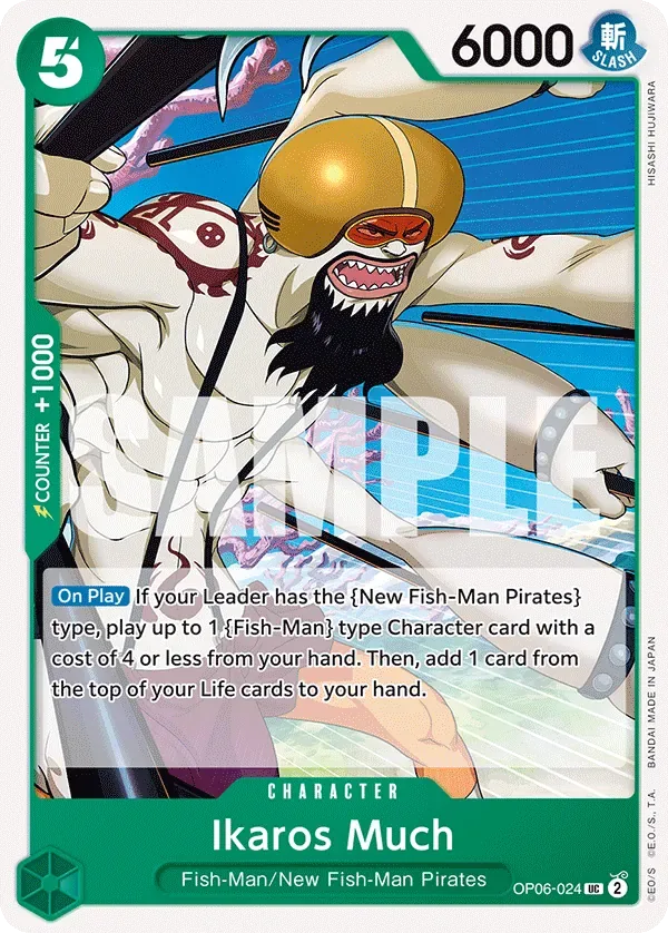 Ikaros Much #OP06-024 Wings of the Captain One Piece card