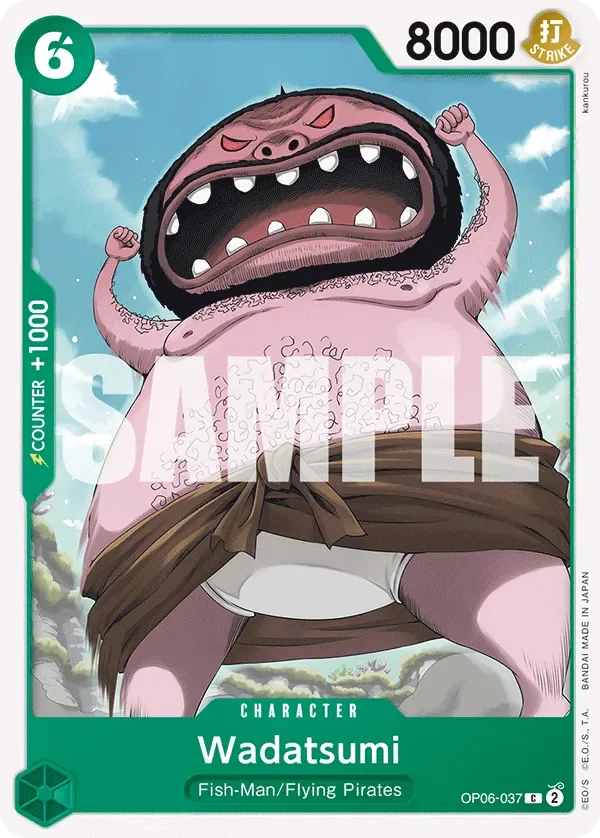 Wadatsumi #OP06-037 Wings of the Captain One Piece card