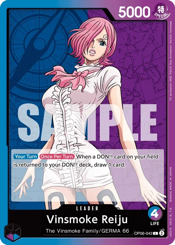 Vinsmoke Reiju #OP06-042 Wings of the Captain One Piece card
